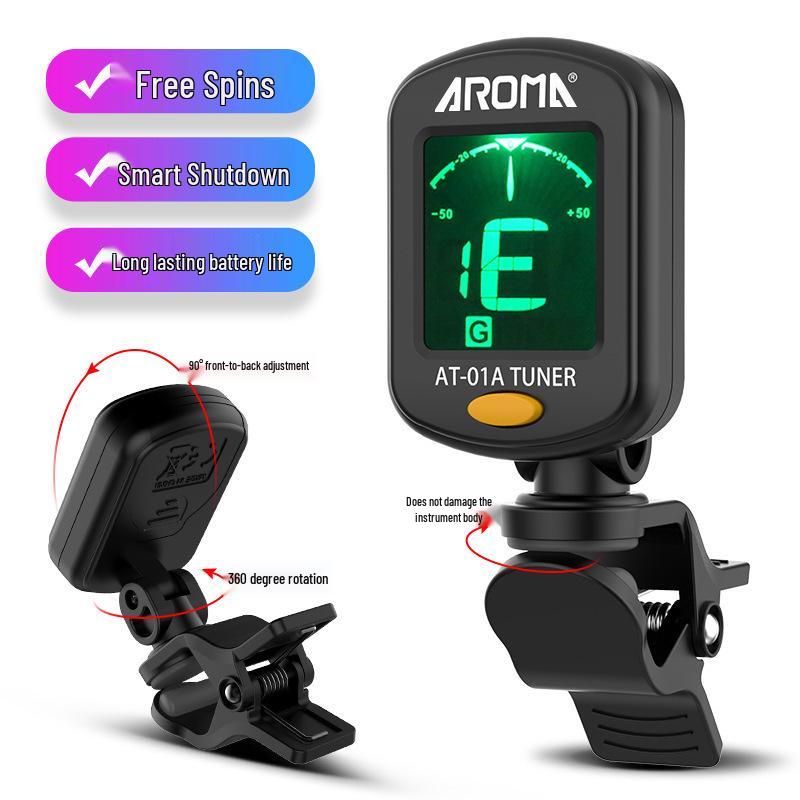 Универсальный электронный тюнер Anoma для гитары, укулеле и скрипки