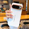 Роскошный Чехол-Крышка из Кожи с Текстурой Крокодила для Google Pixel 10 9 10A 9A Pro XL Тонкий Оранжевый Кольцо для Камеры Ударопрочный Чехол
