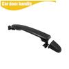 Черная Поверхность из Конопли Наружная Ручка Двери Для Toyota Sienna 2004-2010 69211-AE010 69213-08010