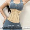 Women's Three-Row Buckle Latex Waist & Abdominal Shaping Belt