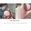 Low Saturation Ebony Rose ~ Gradient Blush Expansion Contractive Color Classy Matte Shimmer Easiest for Match Plain Student Female