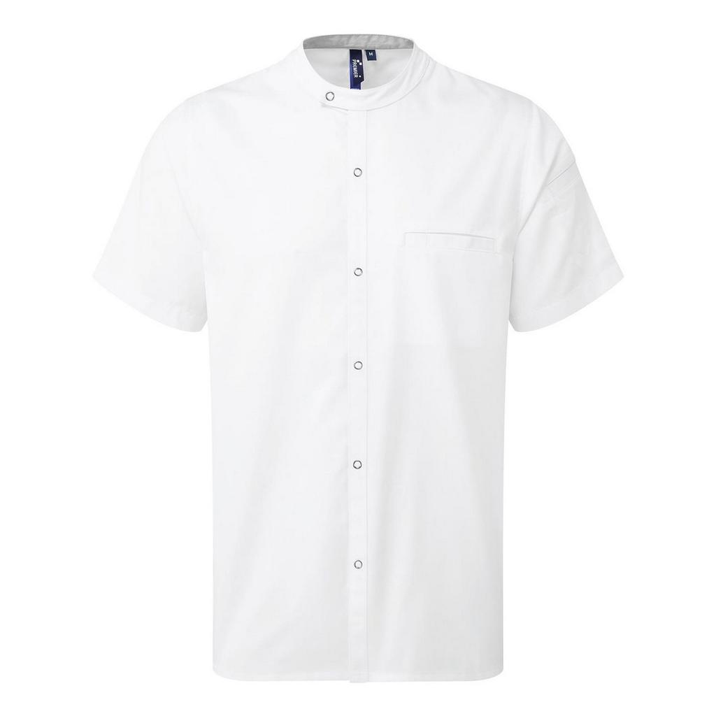 Premier Unisex Adult Chefs Recycled Short-Sleeved Shirt