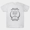 T Shirt Women Mind Body And Spirit Harajuku Print Kawaii Tshirt Summer Short Sleeve Female T-Shirt Top Tee