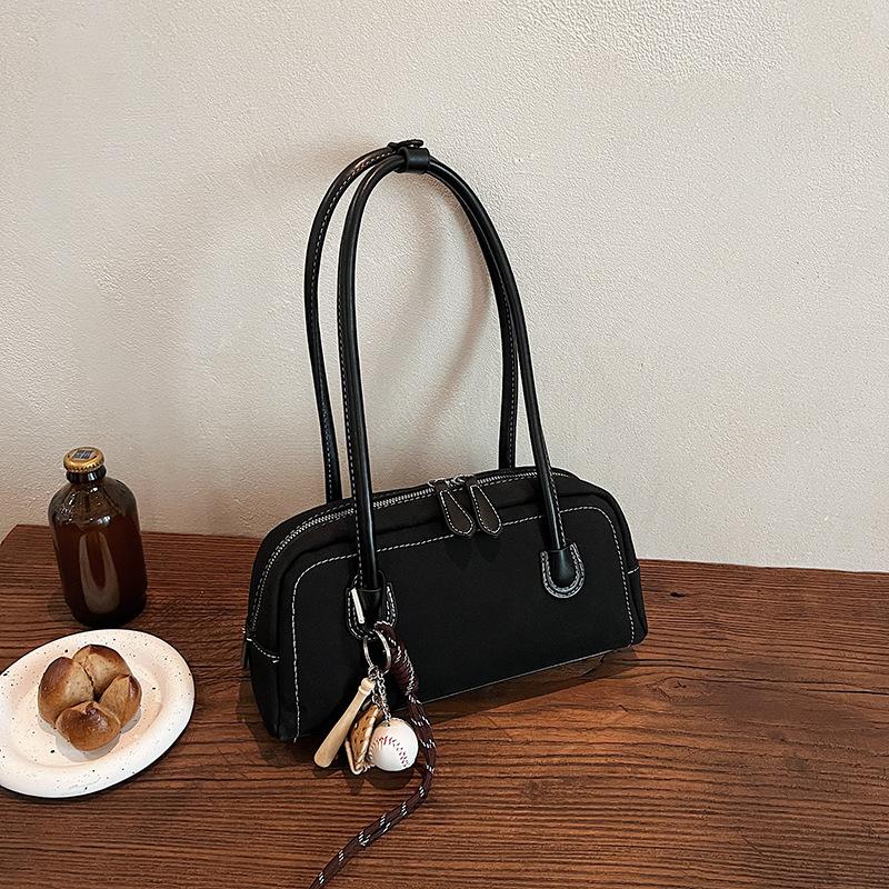 Новая замшевая сумка через плечо для женщин, многокарманная сумка под мышкой, сумка-саквояж из искусственной замши однотонного цвета на молнии для работы, шоппинга KTY