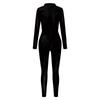 Halloween Costume Onesie Women's Clothing Halloween Haunted House Skull Head Print Onesie Show Tights Women