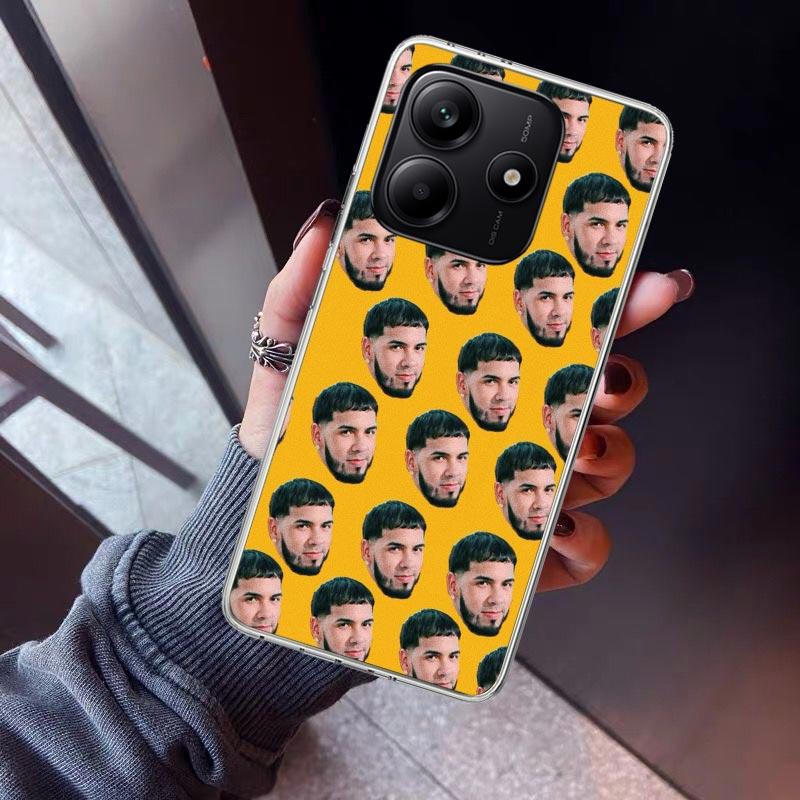 Anuel AA Real H-Hasta La M-Muerte Phone Case For Xiaomi Redmi Note 15 14 14S 13 12S 12 Pro Plus 11S 11 10S 10 4G Cover 11E 11T 5