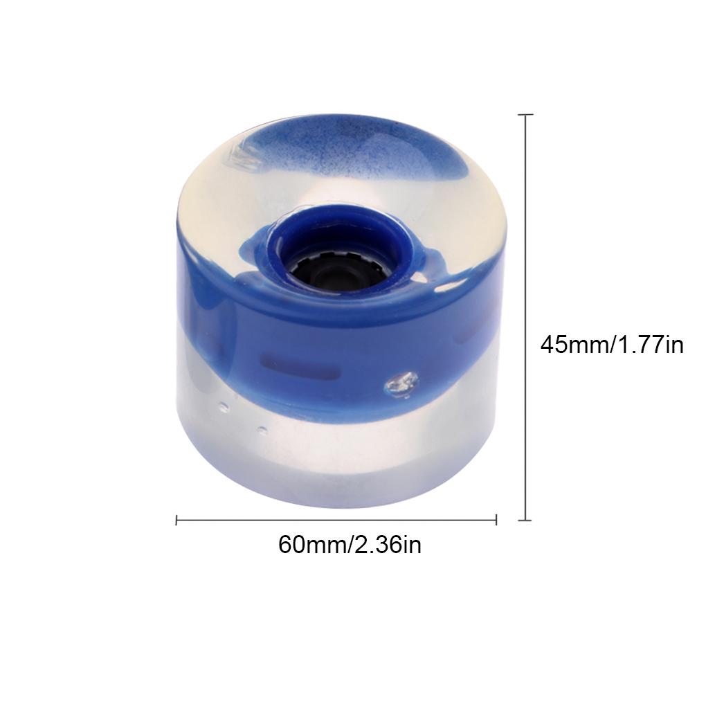 4 шт. колеса для скейтборда спортивные роликовые уличные лонгборд замена