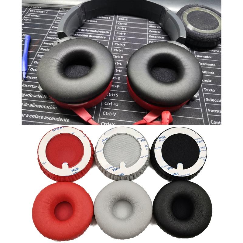 2 шт./комплект Сменные губчатые амбушюры для наушников Earpads Мягкие амбушюры для гарнитуры XB550AP XB450AP XB650BT XB400