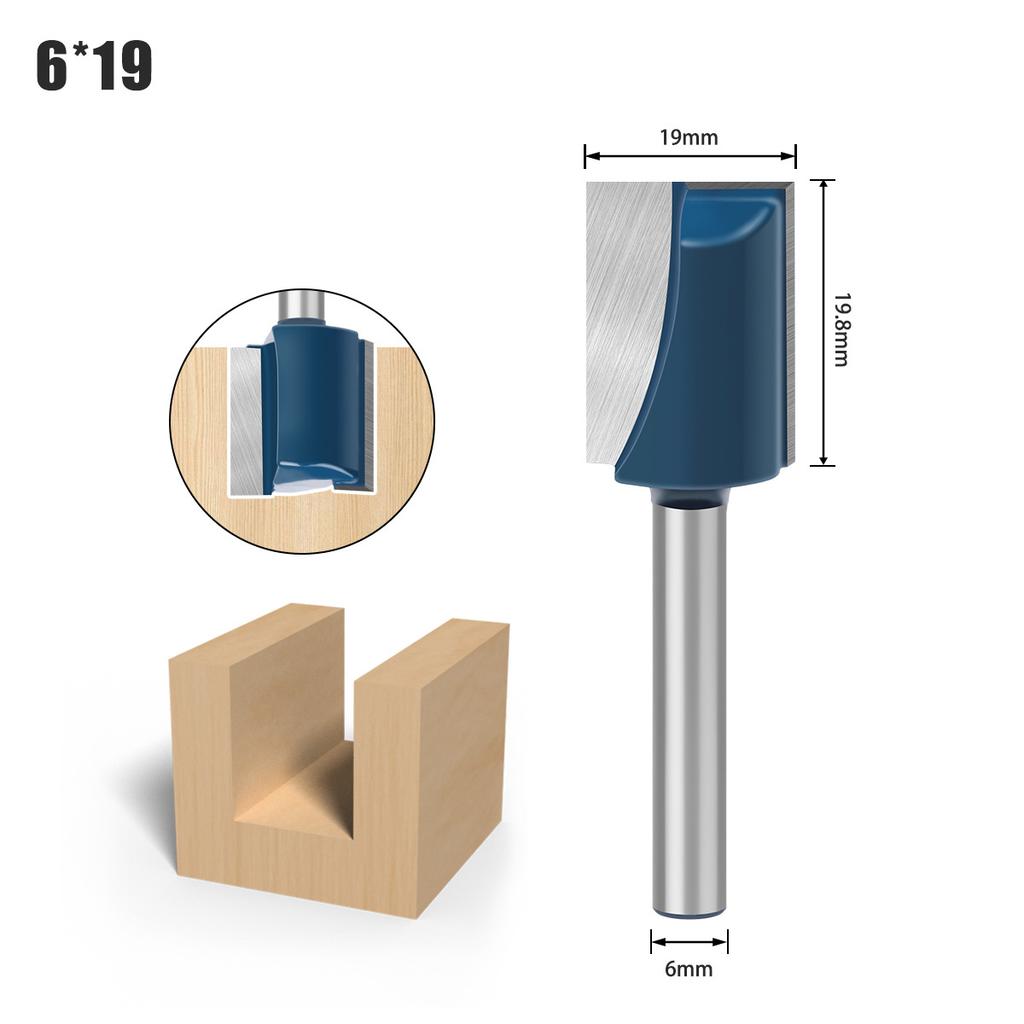 Набор из семи фрез для деревообработки, 1/4 хвостовик, комбинированный, фреза для скругления углов, прямая фреза, фреза для триммера, фрезерная головка для гравировального станка