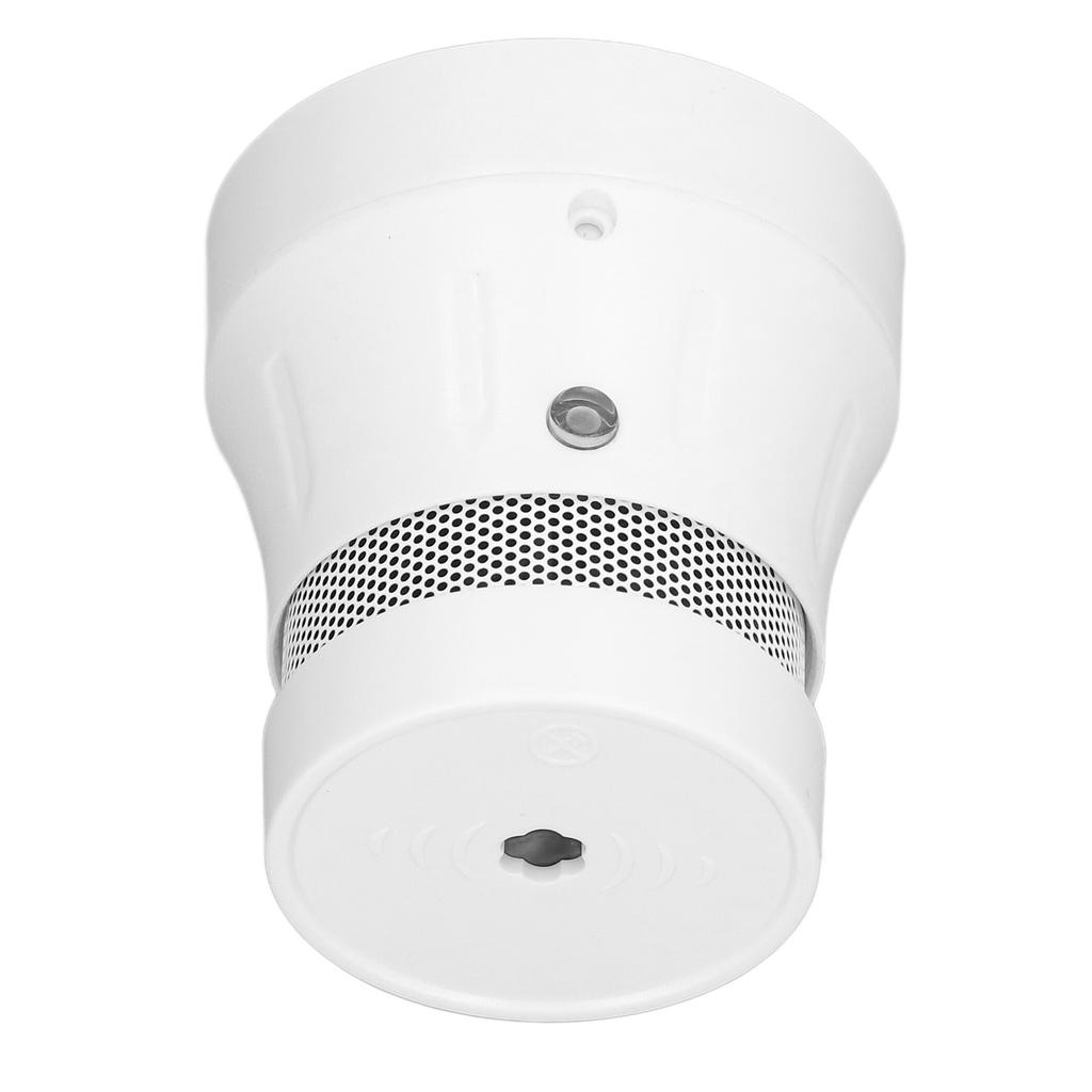 Smoke Fire Detector WIFI Support for Tuya APP with Voice Alert and LED Light Smart Smoke Alarm for