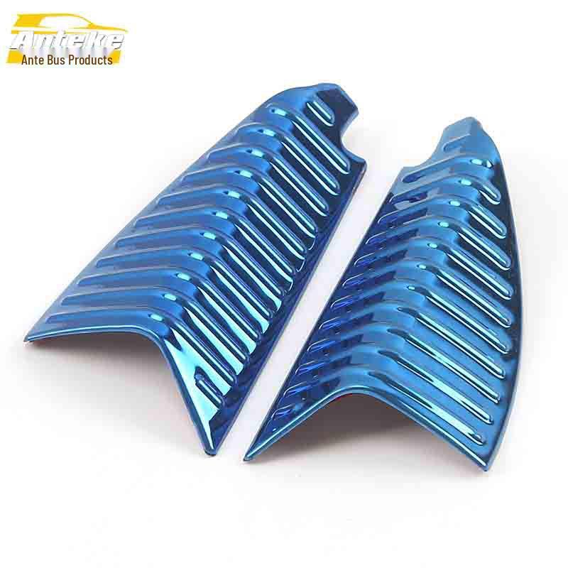 Декоративные наклейки на стойку A Karoq и треугольные блестки из нержавеющей стали Автоаксессуары