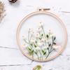 DIY Dandelion Needlework Plants Flowers Paintin Embroidery Sets Cross Stitch Kits Yarn Embroidery
