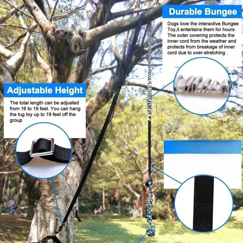 Dog Ball Toy With Rope Interactive Leaking Balls For Large And Small Dogs Ropeschew Ball Chew Toys Puppy Training Petaccessories