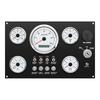 5 Gauge Set Instrument Dash Panel 85mm Tachometer +52mm Fuel Level Gauge Oil Pressure Meter Water Temp Voltmeter for 12V Custom
