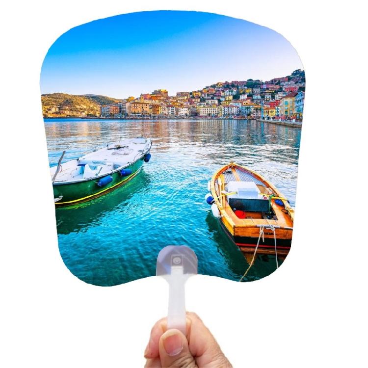 10Pcs Double-Sided Blank Sublimations Fan for Church Functions and Personalizeds Party Accessories