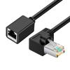 Right Angle Cable Adapter Network Extension Cable Cat6 Ethernet Cord RJ45 Cable CAT6 Network Wire