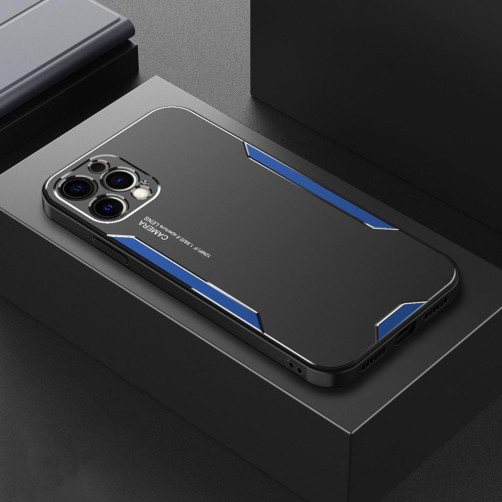 Роскошный алюминиевый металлический чехол для iPhone 16 15 14 Plus 13 12 11 Pro Max Mini XS X XR Матовый силиконовый чехол-рамка для iPhone 14 13 Pro