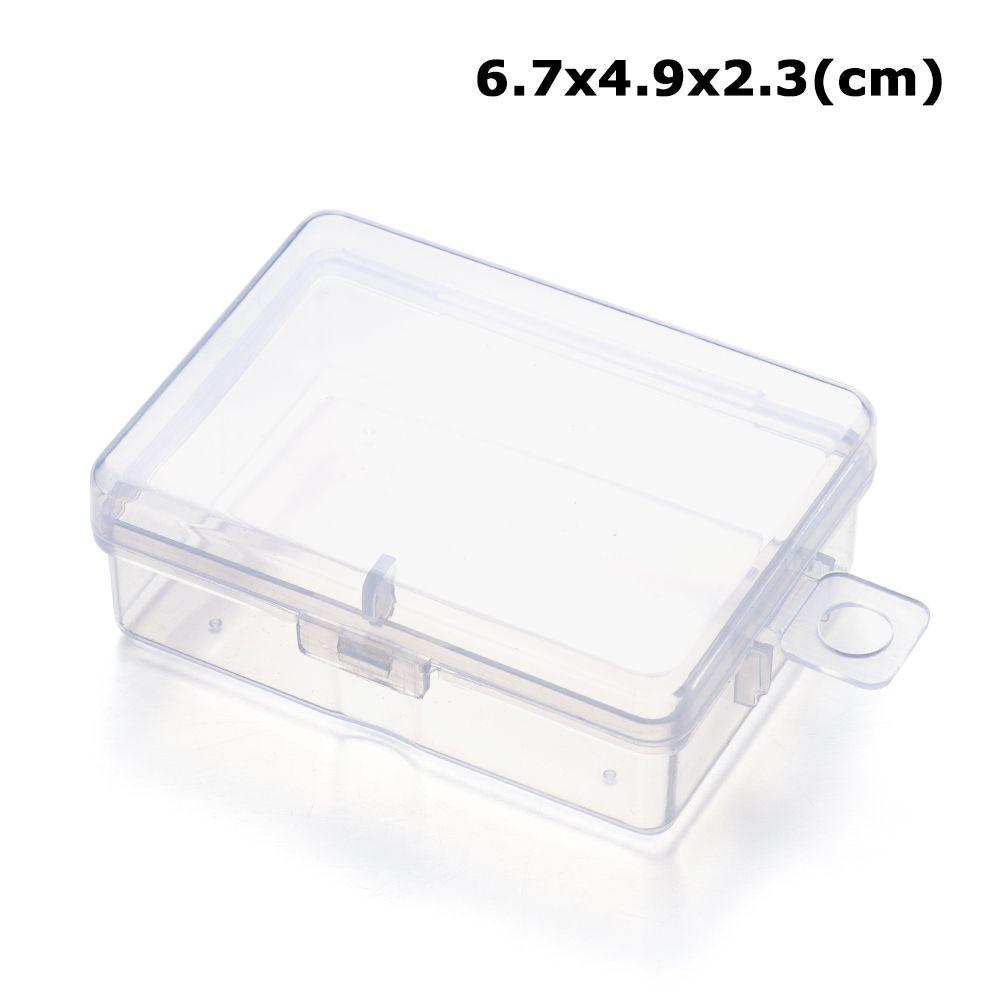 Boxes Jewelry Beads Container Fishing Tools Box Small Items Sundries Transparent Storage Box