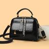 Fashionable Women's Bag Patent Leather Handbag for Ladies Single-shoulder Crossbody Bag