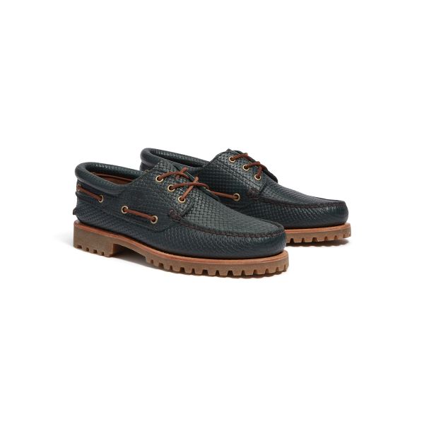 Timberland Authentics Серия 3-глазковые Модные Удобные Туфли-лодочки Мужская Обувь Темно-зеленый A2PDQEEQ