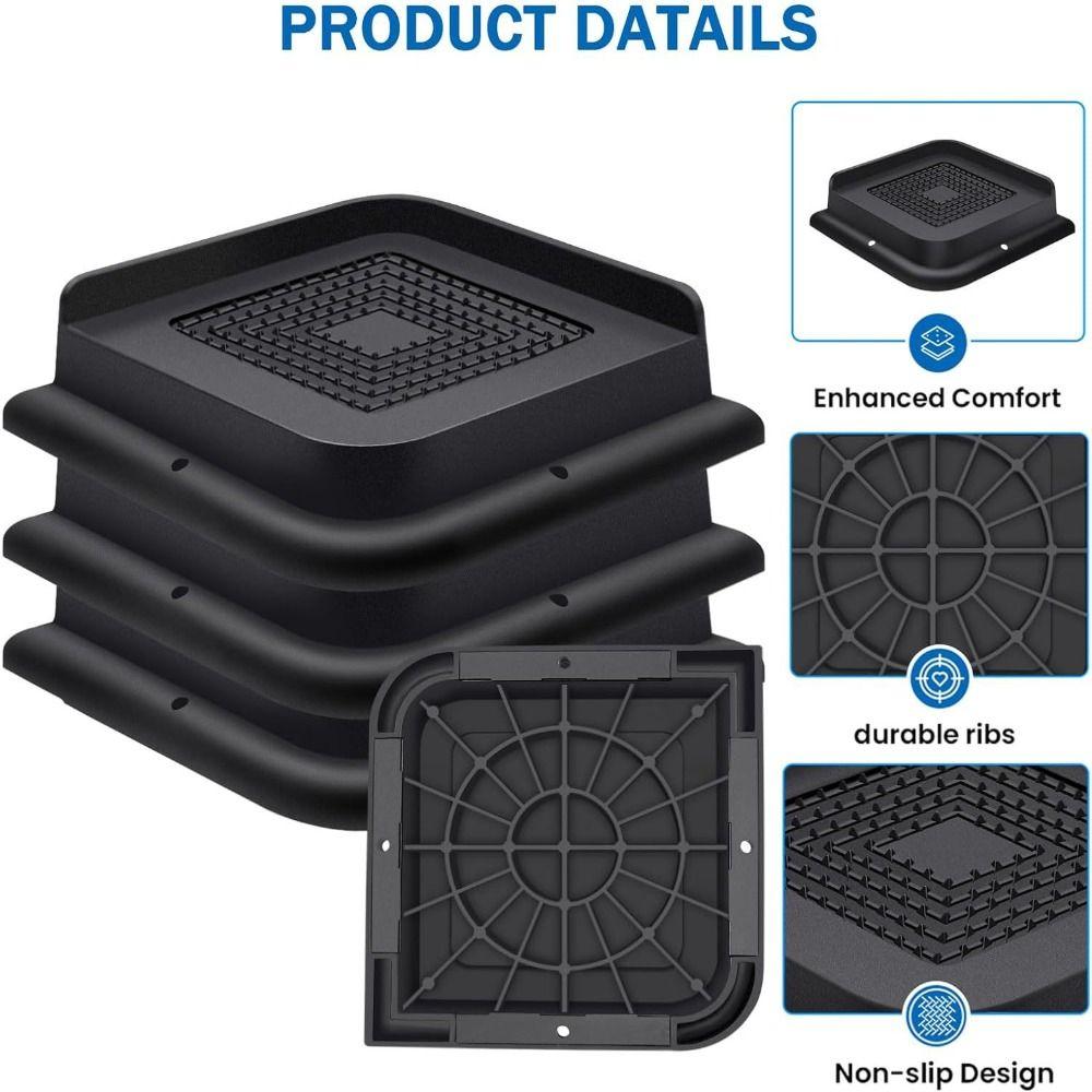 4 шт./комплект Прочные Увеличенные Подставки для Мебели Поддержка Кровати Подъемники Ножки Дивана Софы Стола Стула