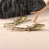 Squid Metal Figurine Brass Marine Organisms Vintage Home Decor Office Desk Decoration Mini Simulation Animal Souvenir Gift