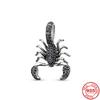 European 925 Silver Full Zircon Scorpion Diy Bead Penda Fit Original Diy Bead Charm Bracelet Necklace Trinket Jewelry 925 Silver