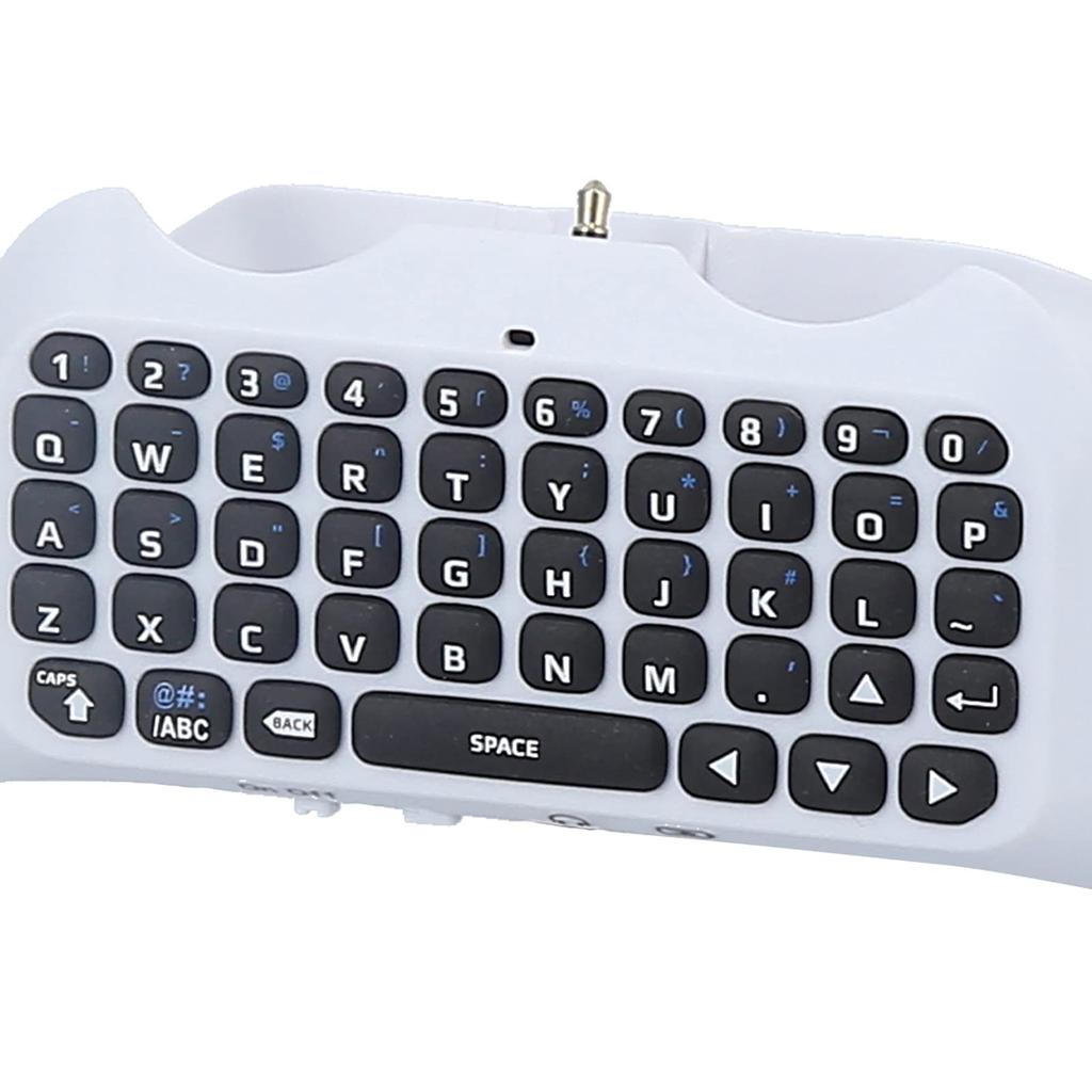 Vbestlife Wireless Controller Keyboard for Game Controller External Mini Wireless Keyboard with Speaker for PlayStation 5 PS5, Keyboard,