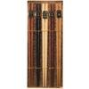Natural Wood Twist Chopsticks, 22.5cm, Set of 5, Wooden