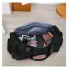 New Leisure Sports Fitness Bag Unisex Fashion High Capacity Short Distance Travel Bag Dry and Wet Separation Independent Shoe Pocket Nylon Luggage Bag