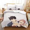 Комплект постельного белья Anime 19 Days Single Twin Full Queen King Size Bed Set Adult Kids Bedroom Duvet Cover Sets 3D Anime Bed Sheet Set