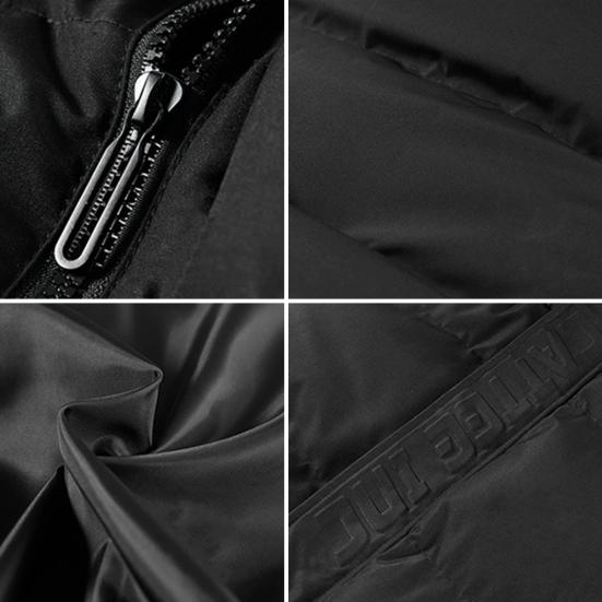 Пальто из хлопка с капюшоном и завязками на шнурке, с длинными рукавами, в стиле пэчворк, имитация двух частей, пуховое