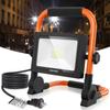 MEIKEE Explosive LED Floodlight Work Light Portable Flood Light Plug Convertible 60W 5200LM 600W Equivalent Energy Saving 6500K White 50000 Hours