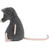 JELLYCAT Woods Animal Series Lachlan Sad Rat Lachlan Sad Rat Grey Doll Plush Figure Sitting 24cm High