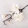 Handmade Artificial Magnolia Flower Real Touch Artificial Orchid Flowers  Home Living Room Decor