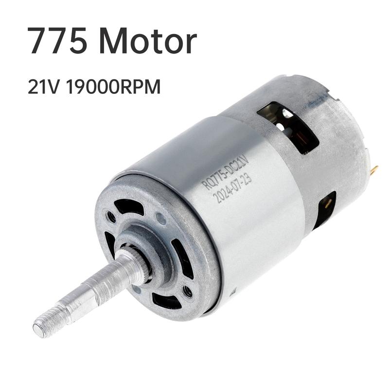775 DC Motor 21V 19000RPM Universal Motor Replaces Part for Angle Grinder / Air Blower, 21V Universal Replaces Motor