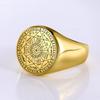 Печать Семи Архангелов Dreamtimes Viking Ring Solomon Kabbalah Talisman Hexagram Rings for Men Stainless Steel Jewelry