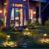 1/2/4/6/8pcs Led Solar Lights For Garden Decoration Outdoor Waterproof LED Landscape Light Ground Solar Power Yard Lawn Lamp Pathway Lights