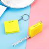 Square Mini Measure Tape Multifunctional Steel Tape Measure New 1M Retractable Ruler