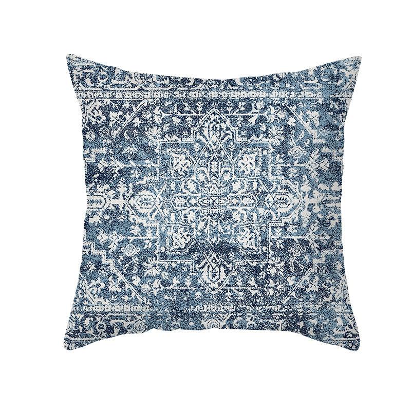 Bohemian Style Retro Throw Pillow Case Printed Home Sofa Decorative Pillow Cushion