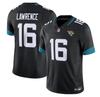 Футбольная футболка NFL Jacksonville Jaguars #16 LAWRENCE - МУЖСКАЯ Черная