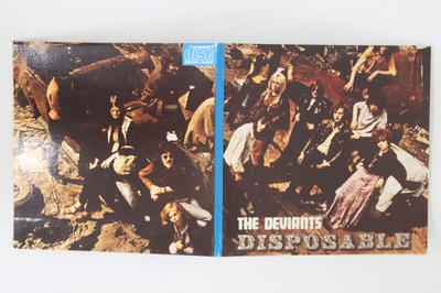 CD DEVIANTS - Disposable CDTDV422 ОТПЕЧАТОК ПАЛЬЦА Германия Рок Б/У