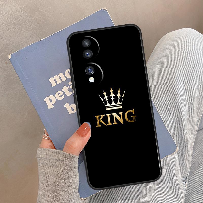 Художественный чехол Король Королева Для Honor Magic 8 5 6 7 Pro Чехол Для Honor 400 200 Lite 50 70 90 X8a X8b X9a X9b X9c