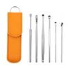 Ear Wax Cleaner Tool Set Earwax Removal Set Earwax Remover 6-in-1 Ear Pick Tools