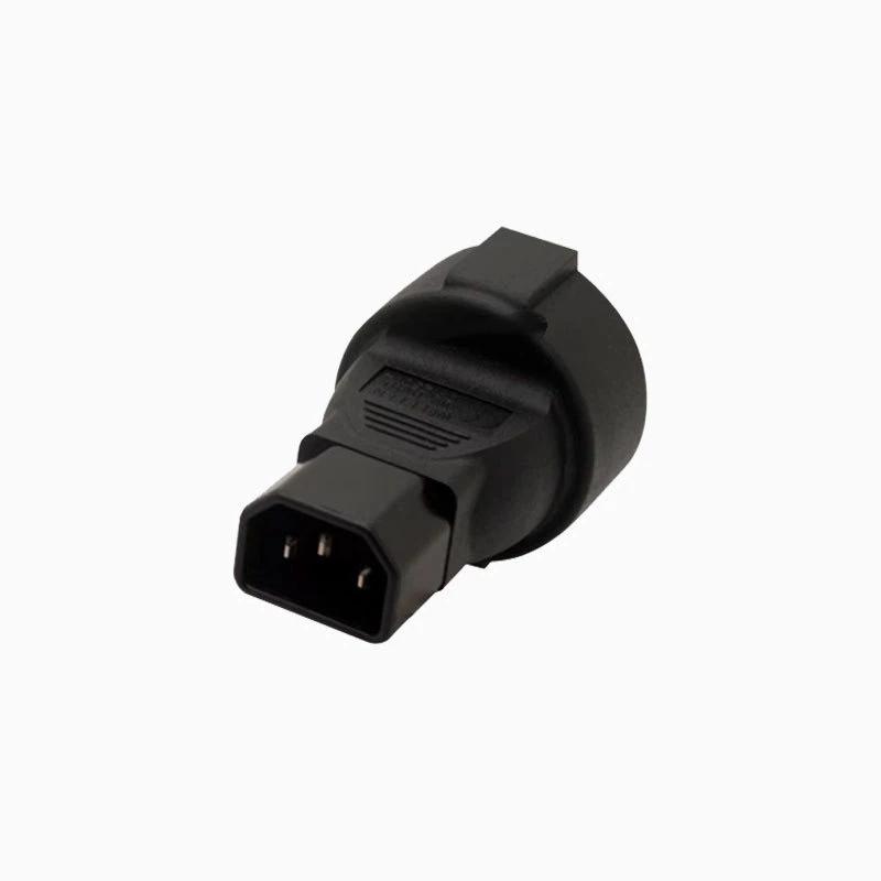 Адаптер IEC320 C20 на EU 3-контактную розетку Европейская розетка Полезен для ИБП PDU Технологическая серверная среда Защита безопасности