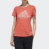 Adidas Kc Tee Bc Bj Logo Printed Breathable Short Sleeve T-Shirt Women Tops Orange FJ0152