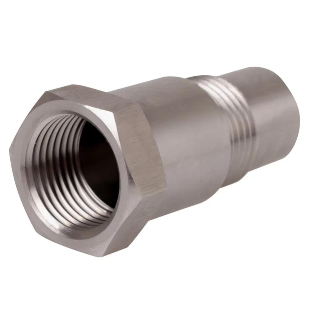 Stainless Steel Car CEL Eliminator Adapter M18 X 1.5 Universal Extender Spacer Catalytic Converter