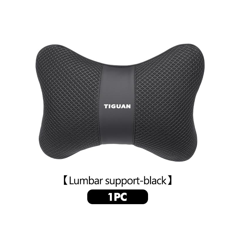 Car Headrest Lumbar Support Pillow Ice Silk Breathable Backrest For Volkswagen VW GOLF 4 5 6 7 MK4 MK5 MK6 MK7 MK1 mk2 2016 2017 ze1