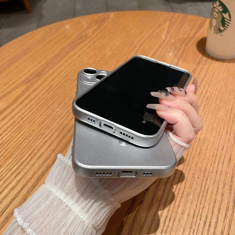 Матовые Чехлы для Телефона с Магнитной Беспроводной Зарядкой MagSafe Для iPhone 17 Air 16 15 14 13 12 11 Pro Max Plus Мягкий Чехол