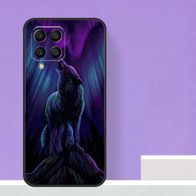 Чехол Animal Wolf Galaxy для Samsung Galaxy M31 M16 M36 M56 M33 M53 M13 M12 M32 M52 M20 M15 M55 M14 M35 M34 M54